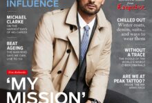 Men's Fashion Magazine Cover